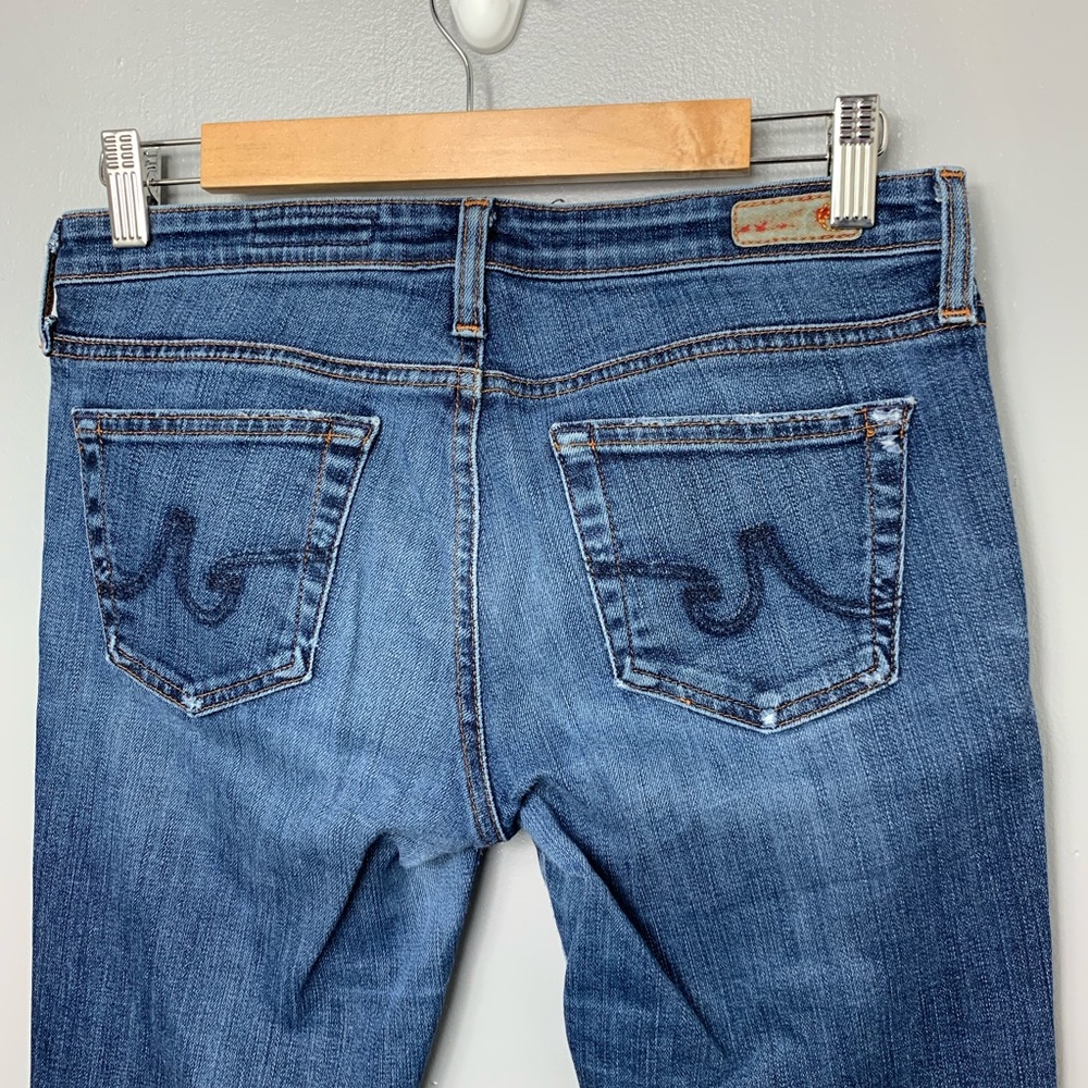AG ADRIANO GOLDSCHMIED Dark Wash Skinny Jeans - Picture 4 of 5